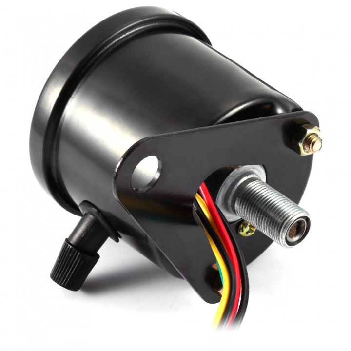 12V Motorbike Tachometer Speedometer Dual Display