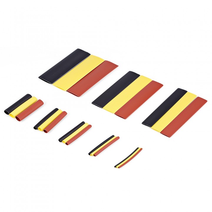 328pcs Heat Shrink Tubing Assortment Sleeving Wrap