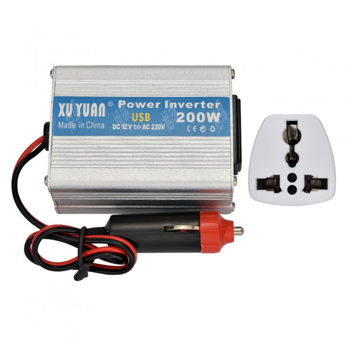 Xuyuan 12V to 220V 200W Car On Board Inverter Conv