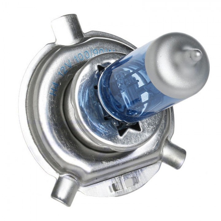 2PCS H4 12V 100/90W Halogen Bulb Xenon Dark Blue G