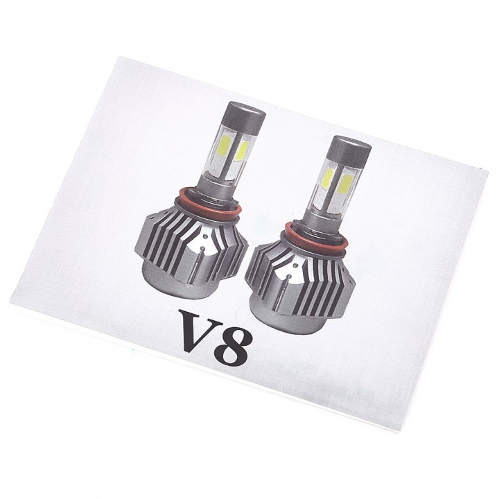 Paired V8 H7 40W Integrated LED Vehicle Headlight