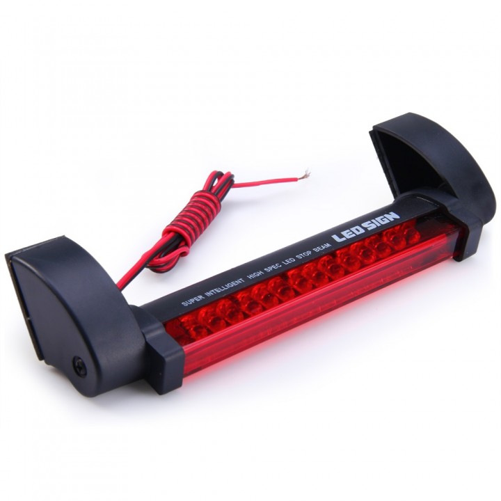 12V 14 LEDs Car Third Brake Lamp with Red Light