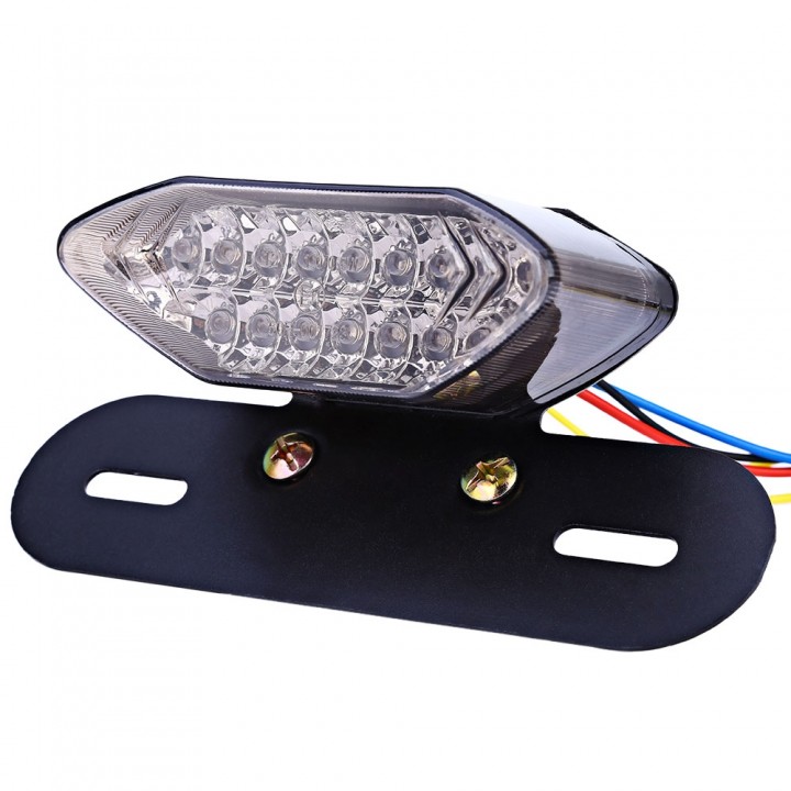 Universal 12V Motorcycle Retro Refit LED Tail Ligh