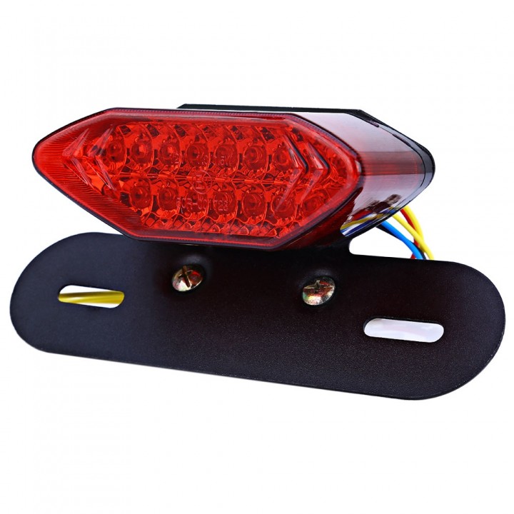 Universal 12V Motorcycle Retro Refit LED Tail Ligh