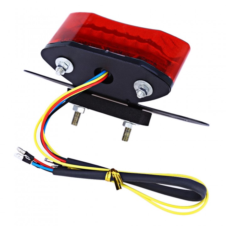 Universal 12V Motorcycle Retro Refit LED Tail Ligh