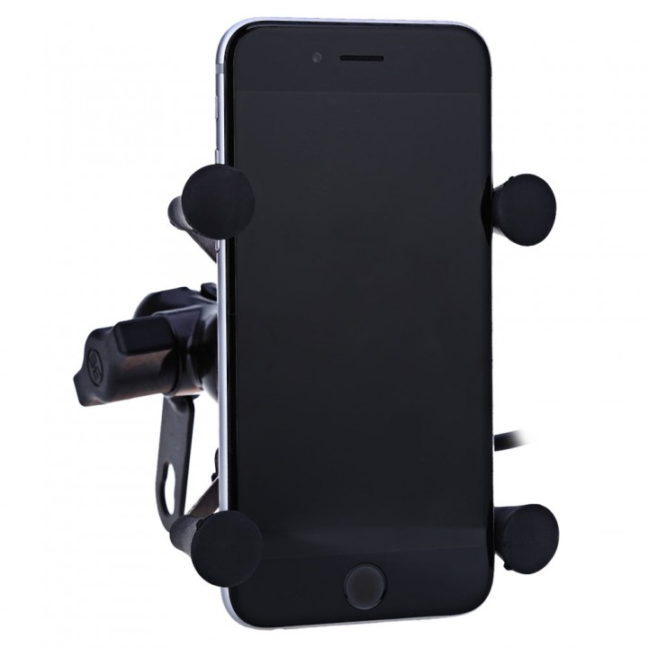 CS - 328 X Type Motorcycle Phone Holder USB Socket