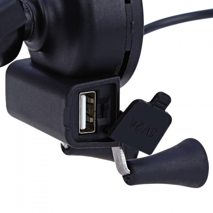CS - 328 X Type Motorcycle Phone Holder USB Socket