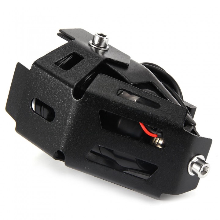 Wilkab 2PCS U5 Motorcycle 12V LED Headlight Laser Cannon Waterproof High Power Durable Spot Light