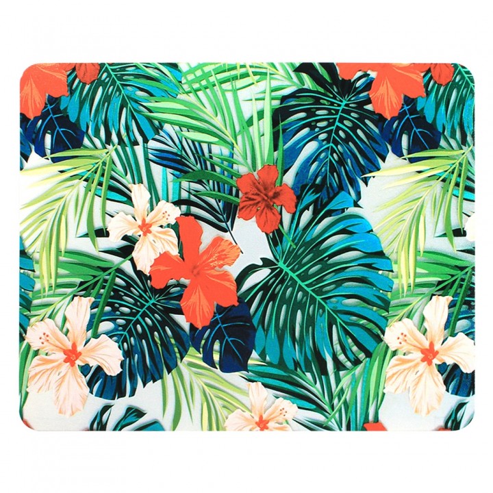 Patterned Mouse Pad/Creative Brain/Woodgrain/Palm