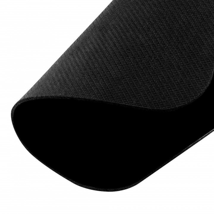 Non-Slip Rectangle Black Hole Mouse Pad for Home O