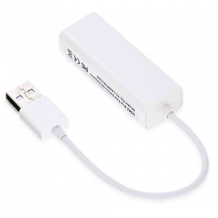 USB 2.0 Ethernet Network Adapter Support 10 / 100M