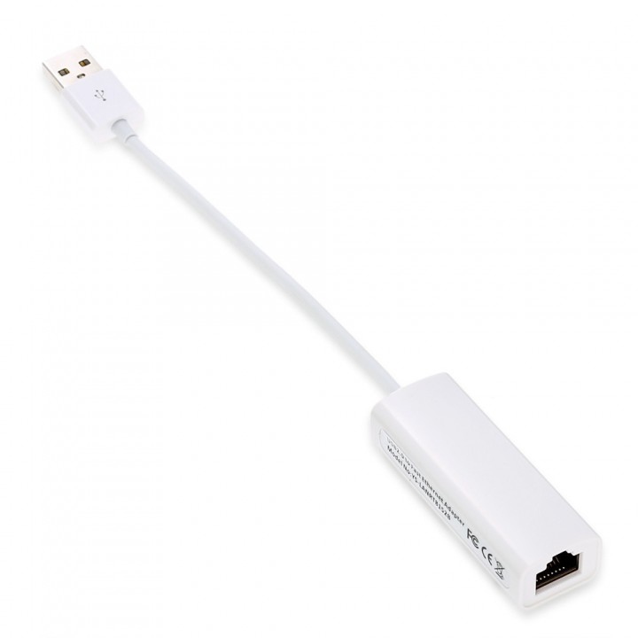 USB 2.0 Ethernet Network Adapter Support 10 / 100M