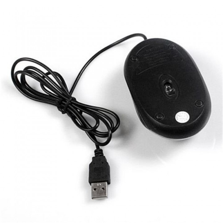 Generic Black 3-Button 3D USB 800 Dpi Optical Scro