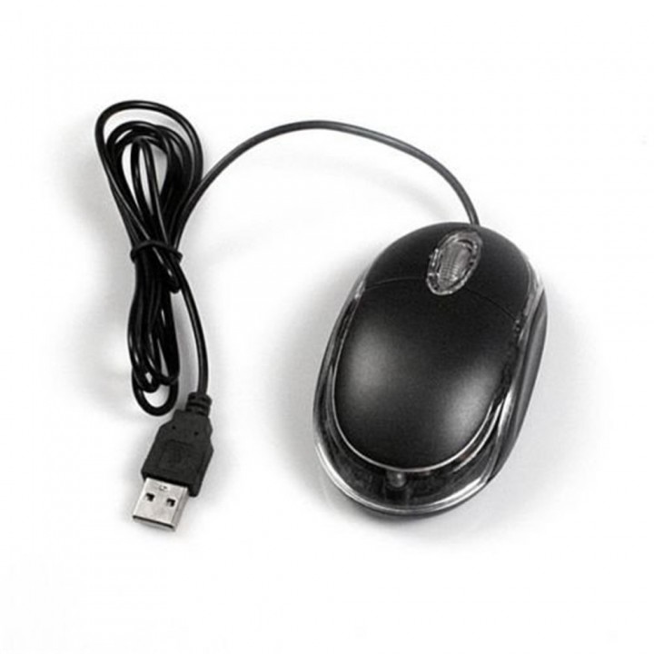 Generic Black 3-Button 3D USB 800 Dpi Optical Scro