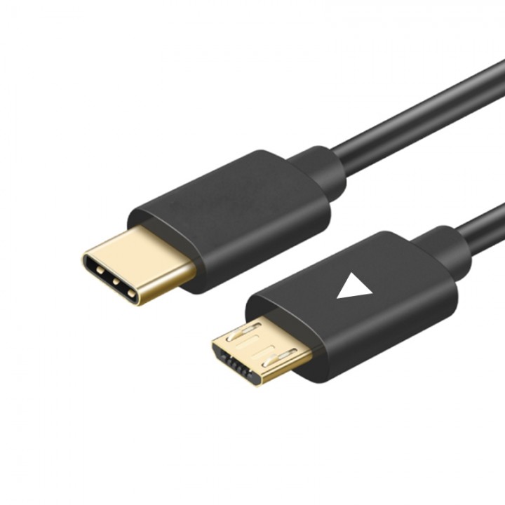 Type-C to Micro USB Android OTG Mutual Charging Ca