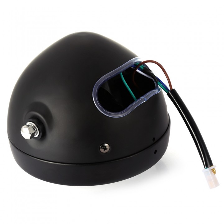 6-Inch Motorcycle Headlight Side Mount Round Motor