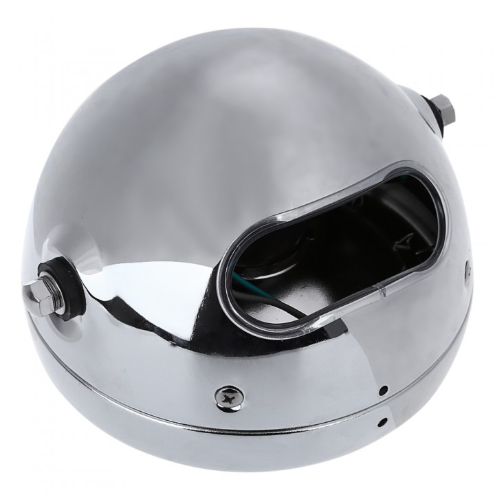 6-Inch Motorcycle Headlight Side Mount Round Motor
