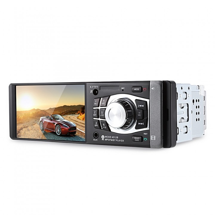 4012B 4.1 inch Car MP5 Vehicle-mounted Radio Multi