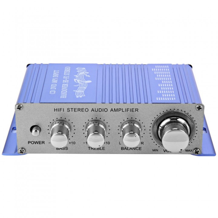 HY - 2002 Hi-Fi 12V Mini Auto Car Stereo Amplifier