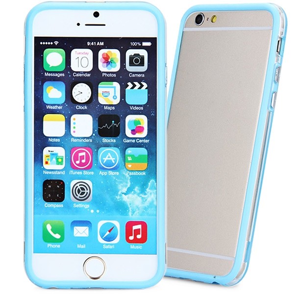 TPU Protective Bumper Case for iPhone 6 6S white