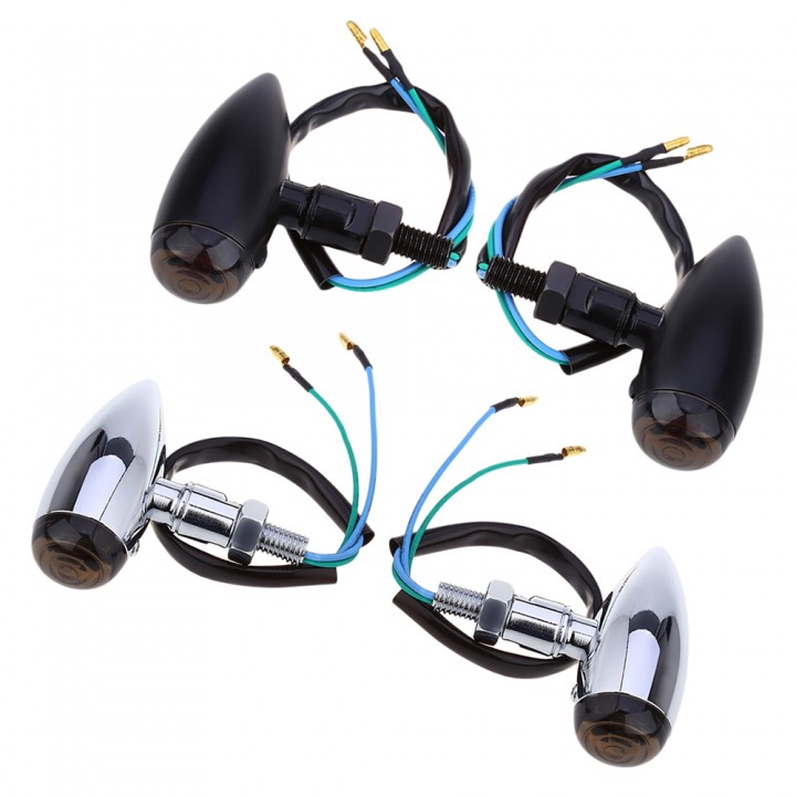Pair of Universal Motorcycle LED Signal Turn Light