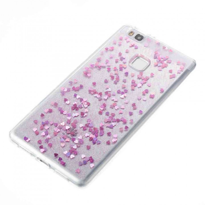 Love Heart Dijiao Tpu Phone Case for Huawei P9 Lit