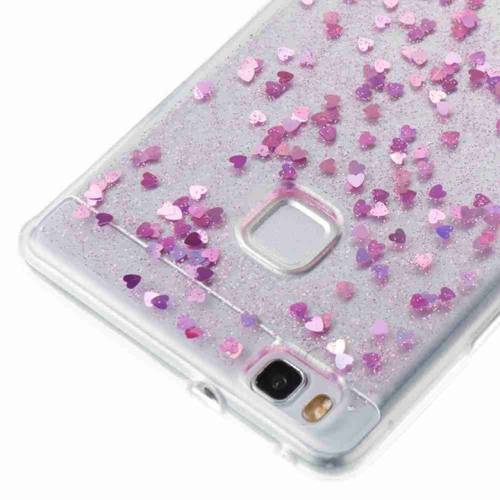 Love Heart Dijiao Tpu Phone Case for Huawei P9 Lit