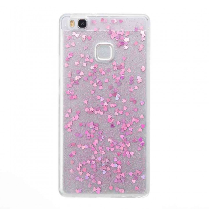 Love Heart Dijiao Tpu Phone Case for Huawei P9 Lit