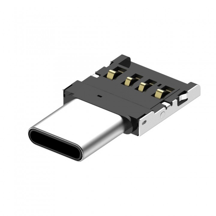 Mini USB to USB C Type C OTG Convert Connector Fas