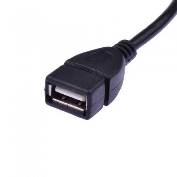 USB A Female to Mini USB B 5 Pin Male Adapter Cabl