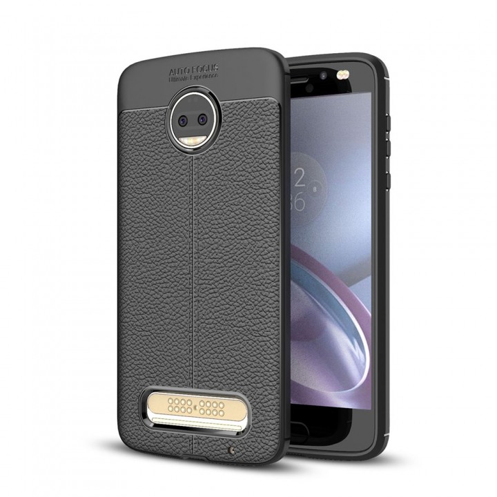 Case for Motorola Moto Z2 Force Litchi Grain Anti