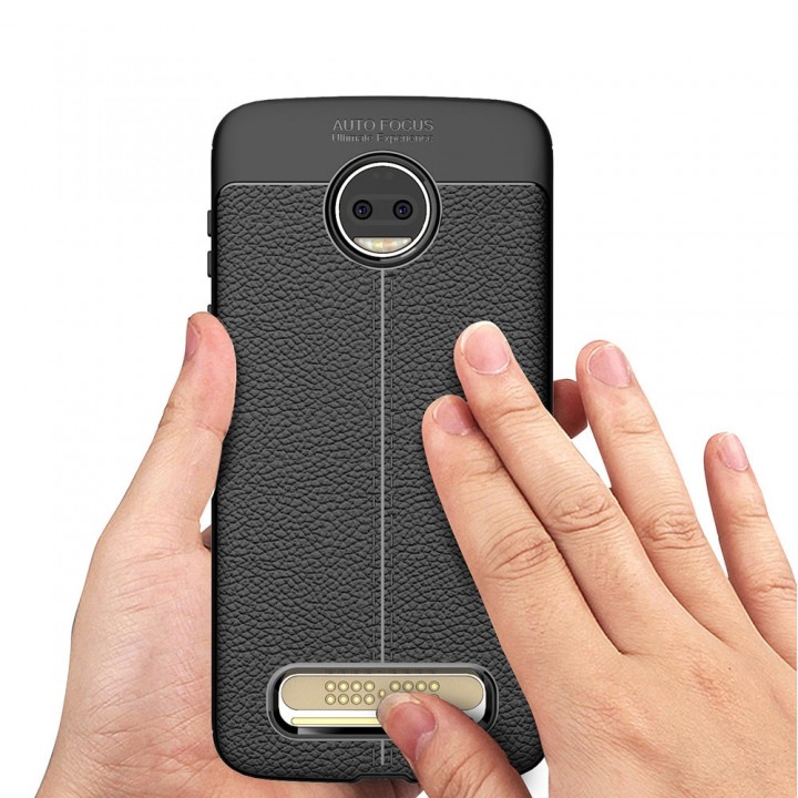 Case for Motorola Moto Z2 Force Litchi Grain Anti