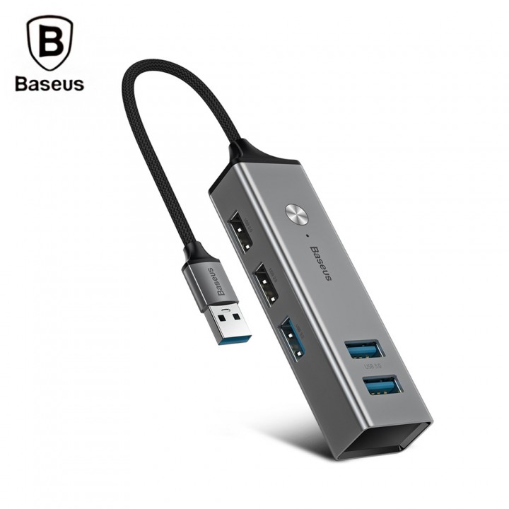 Baseus Cube USB to USB 3.0 + USB 2.0 HUB Adapter P