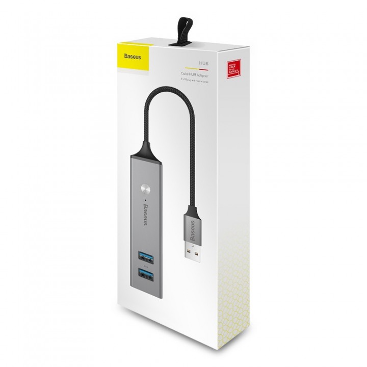 Baseus Cube USB to USB 3.0 + USB 2.0 HUB Adapter P