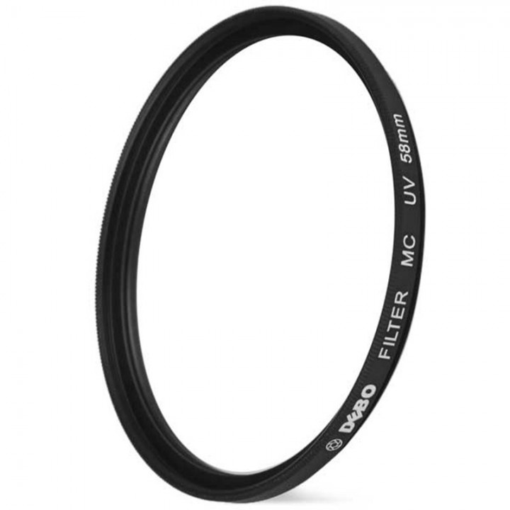DEBO 58mm Diameter Camera MC UV Filter Lens for Ph