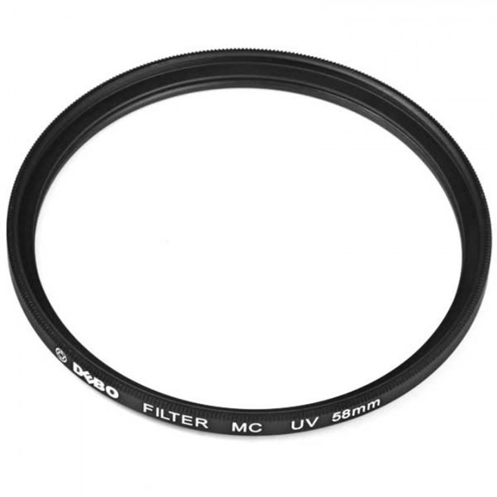 DEBO 58mm Diameter Camera MC UV Filter Lens for Ph