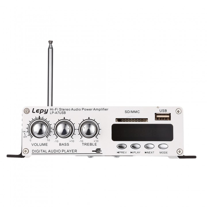 Lepy A7 Bluetooth Amplifier 2-channel HiFi Stereo