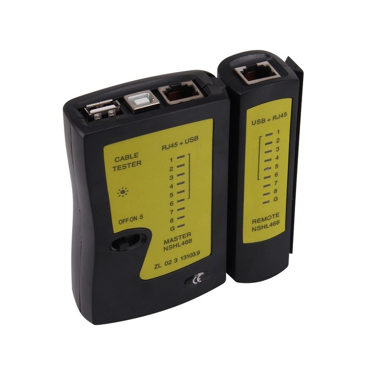 Precise Network Lan Cable Tester with USB + RJ-45