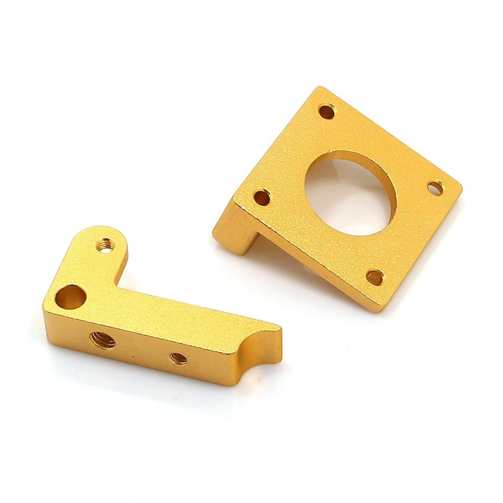 DIY MK7 MK8 i3 Extruder Aluminum Block Kit for 3D