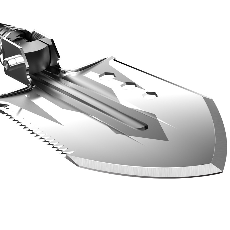 Engineer shovel multi-function outdoor folding shovel  survival equipment self-defense