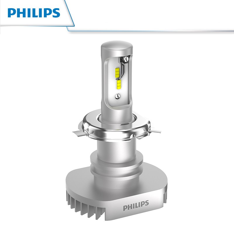Philips car LED bright white light headlight  far and near light H4 H7 6000K 12V headlight  light