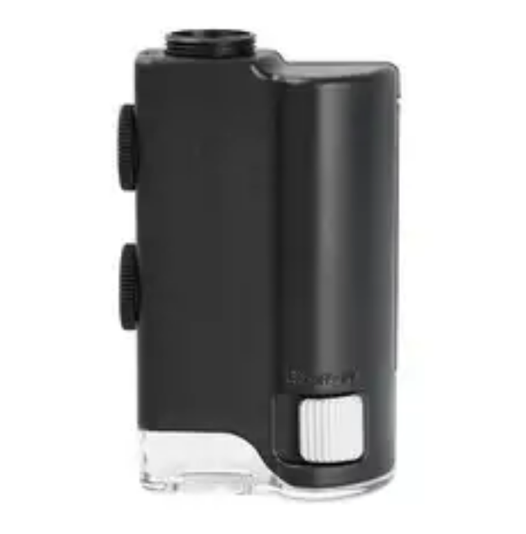 Zoom multi-function mobile phone clip magnified 60X-100X microscope