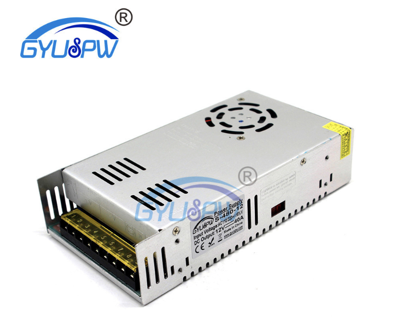 12V 40A 480W Switching Power Supply with A C