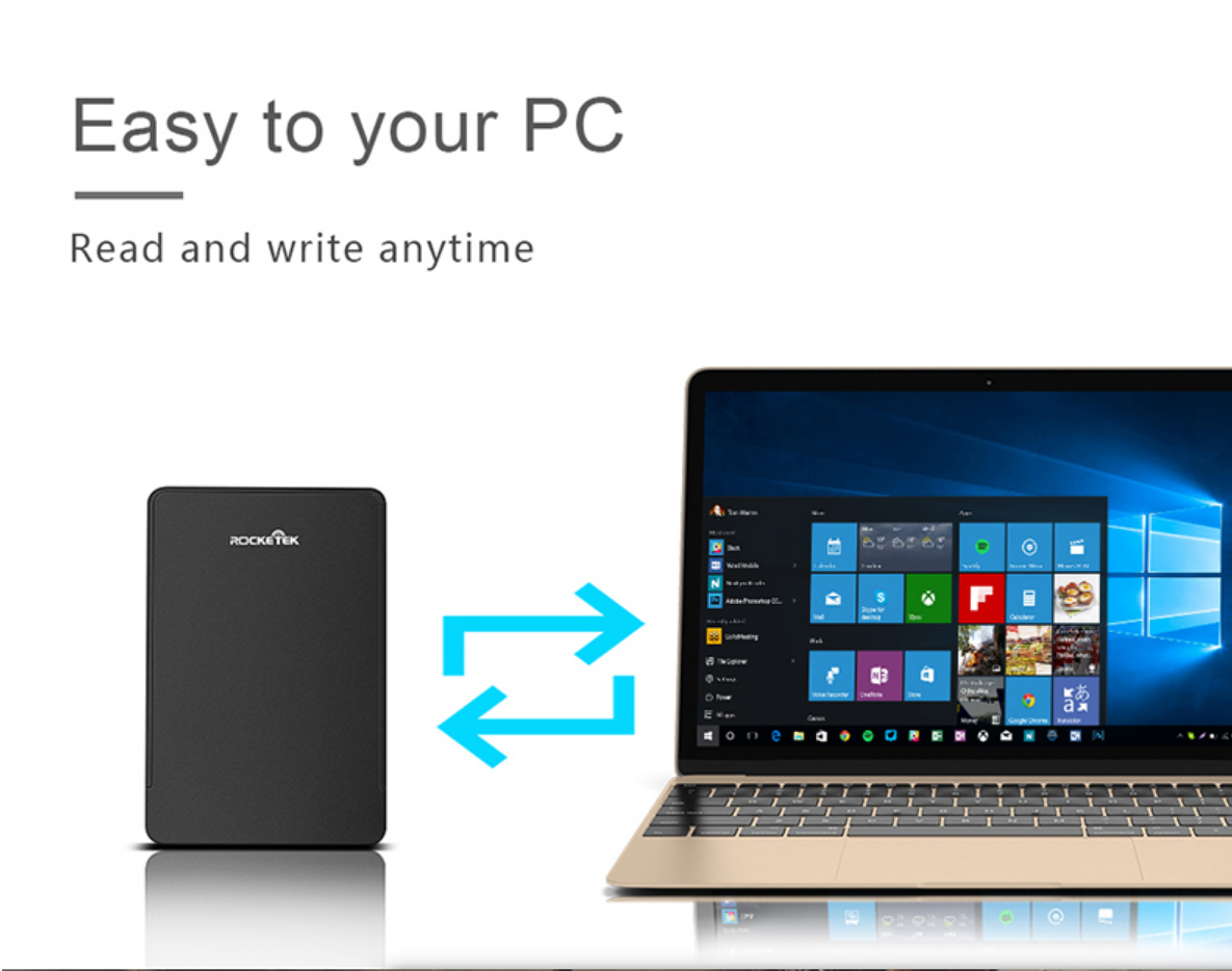 Rocketek mobile hard disk box 2.5-inch laptop mechanical ssd solid-state universal external usb3.0