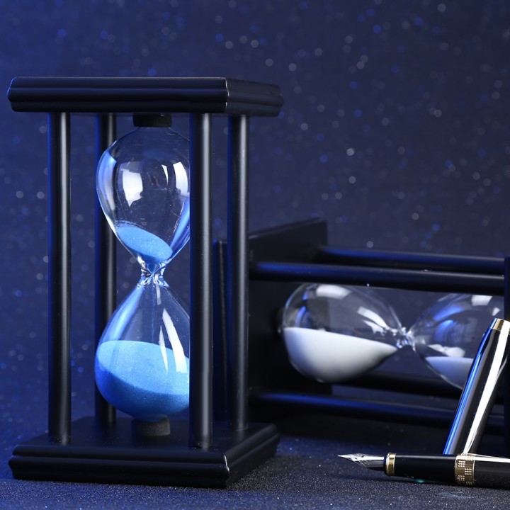 Hourglass Sand Timer 30 Minutes Wood Sand Timer fo