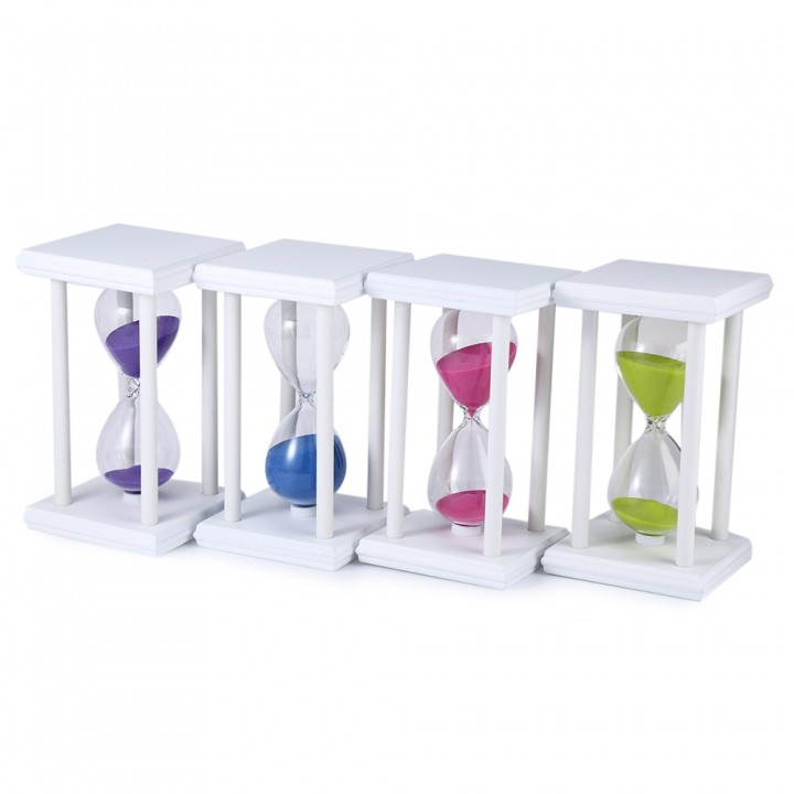 Hourglass Sand Timer 30 Minutes Wood Sand Timer fo