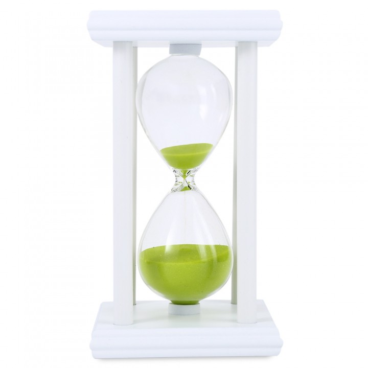 Hourglass Sand Timer 30 Minutes Wood Sand Timer fo