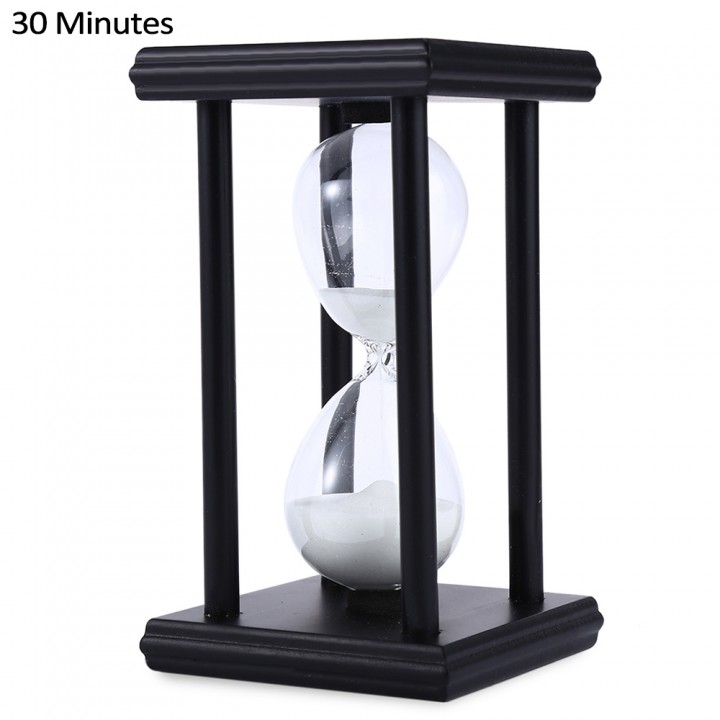 Hourglass Sand Timer 30 Minutes Wood Sand Timer fo