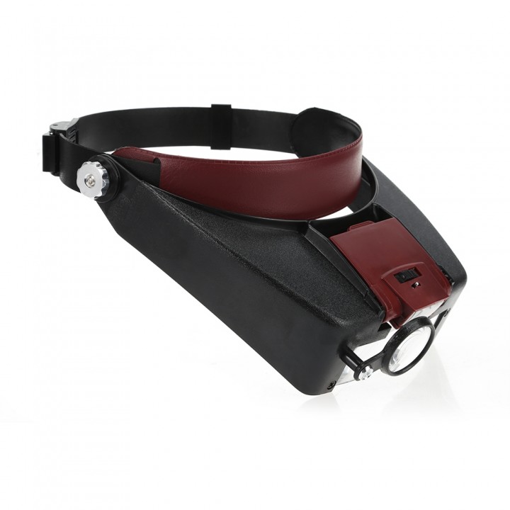 Headband Magnifier Loupe Head Magnifying Glass Len
