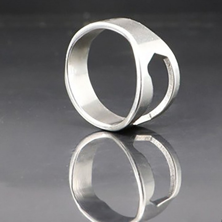 DIHE Stainless Steel Ring Bottle Opener Originalit